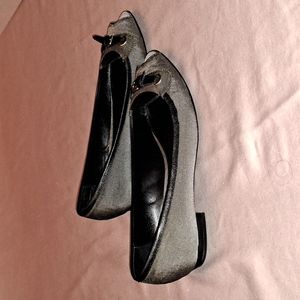 Liz & Co, 8 1/2, gray and black